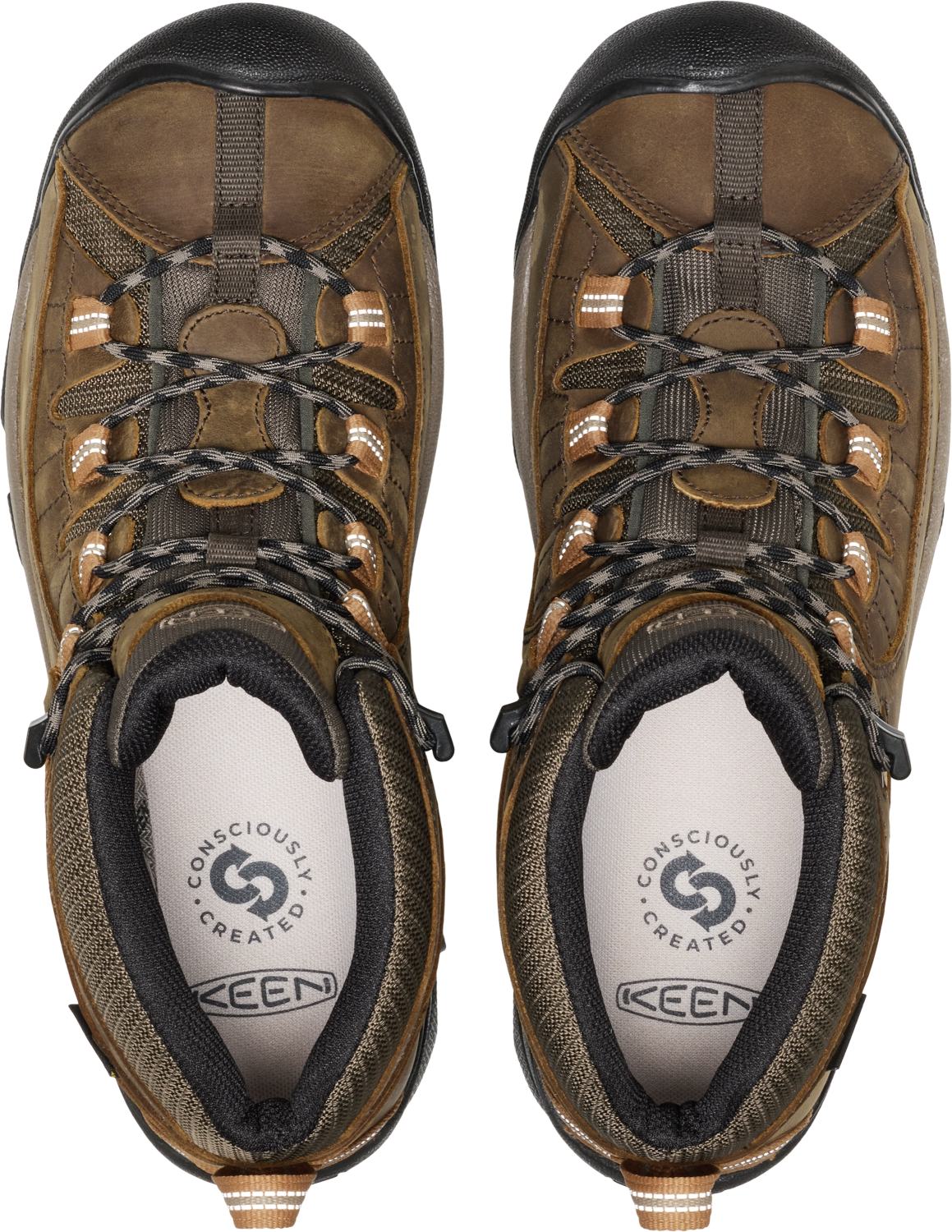 KEEN Men's Targhee II Mid Waterproof Hiking Boots-1