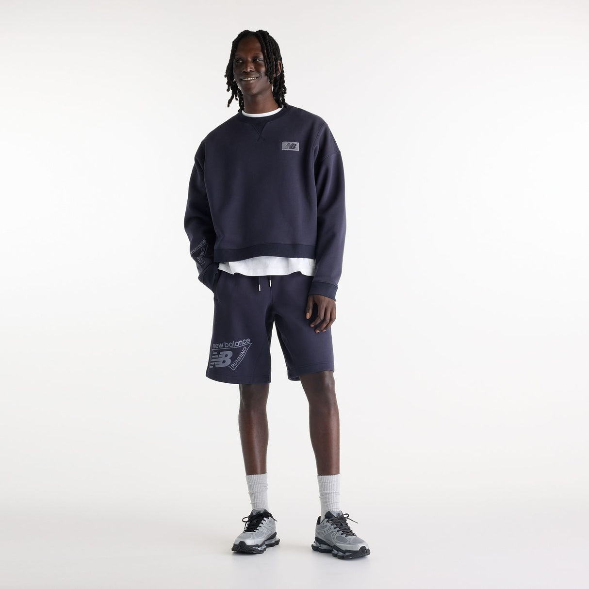 New Balance Men's Athletics Crafted 11-Inch Fleece Shorts-5