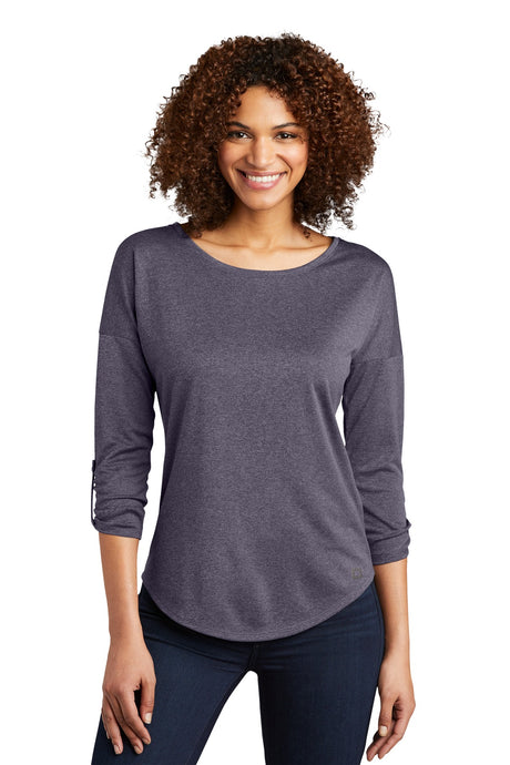 OGIO Women's Gravitate Scoop 3/4-Sleeve. LOG141 Corporate Apparel Shirts & Tops