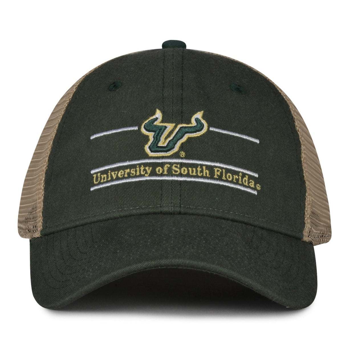 The Game Headwear South Florida Split Bar Trucker Hat