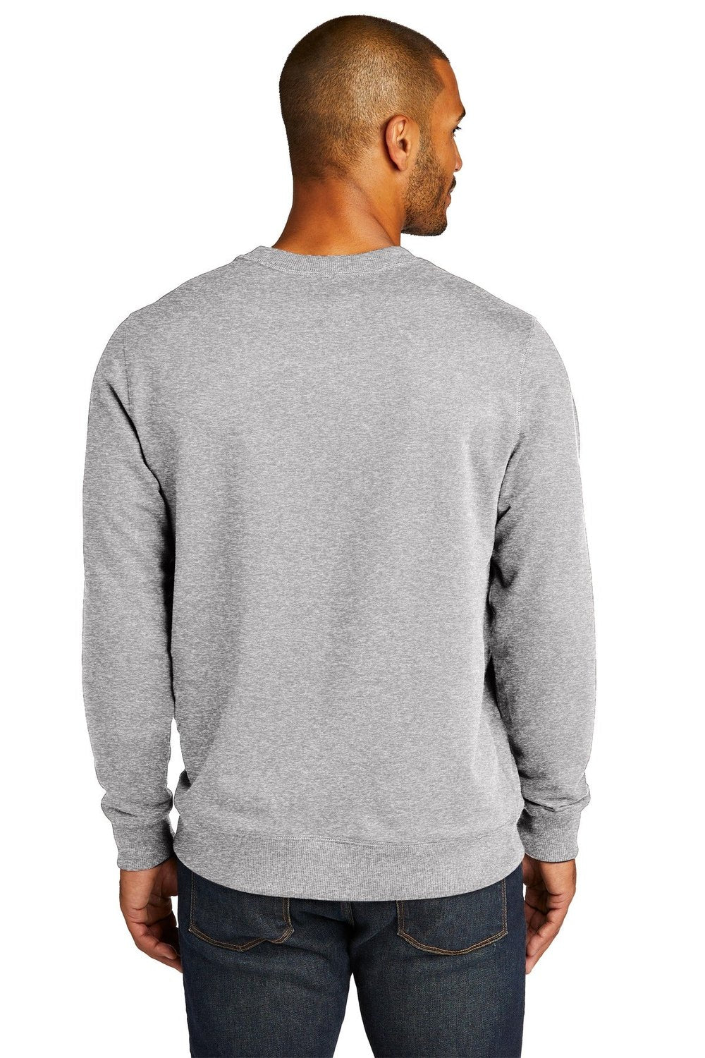 District Men's Re-Fleece Crew DT8104 Mens Apparel Sweatshirts & Fleece