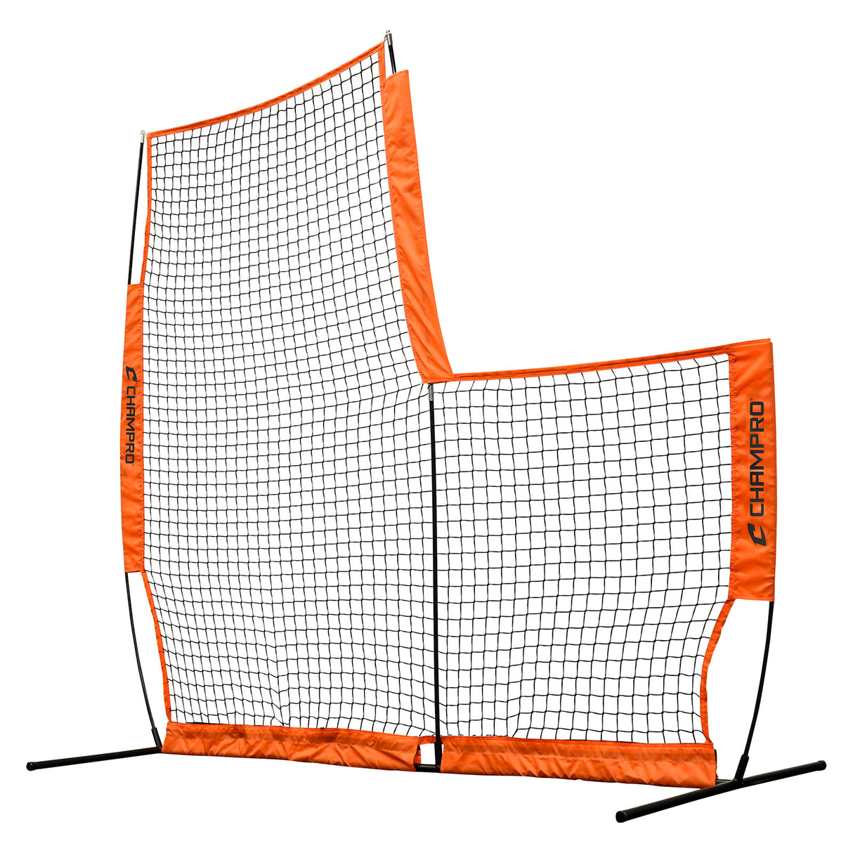 Champro Baseball MVP Portable L Screen 7' x 7' Baseball Field Equipment All
