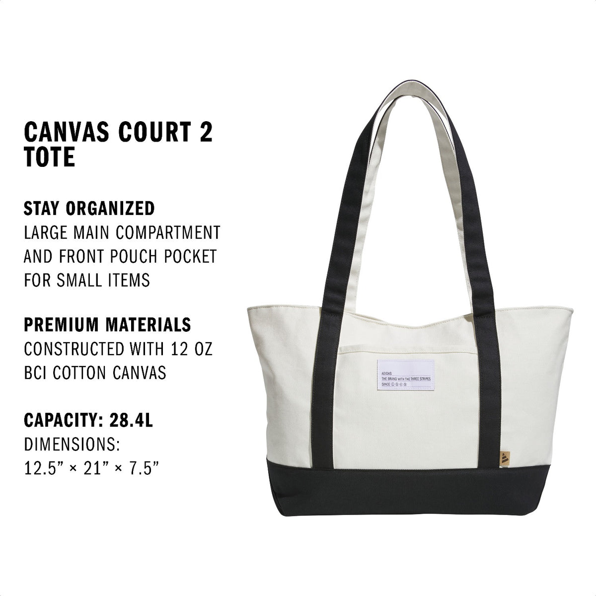adidas Canvas Court 2 Tote-2