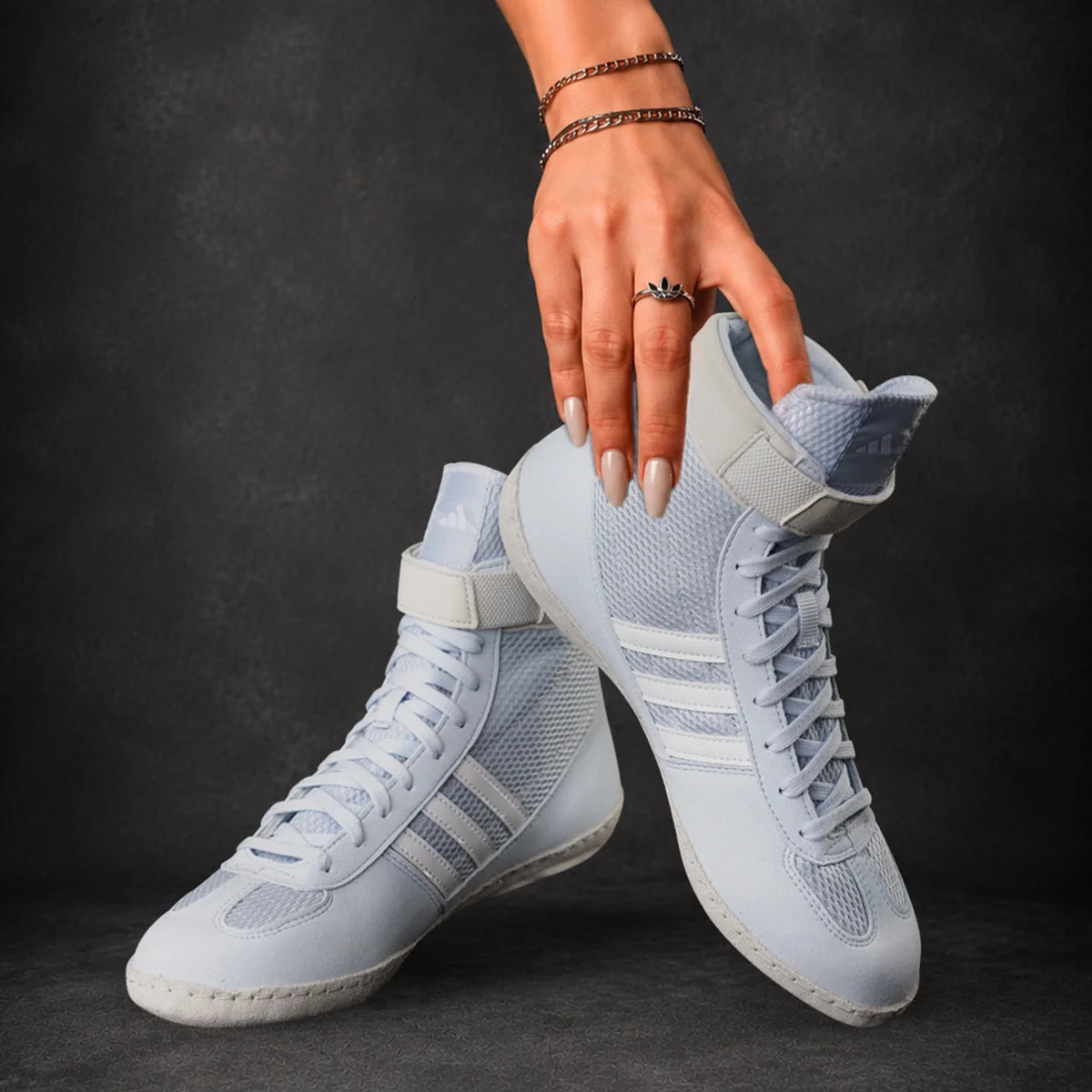 adidas Women's Combat Speed 4 Wrestling Shoes-3