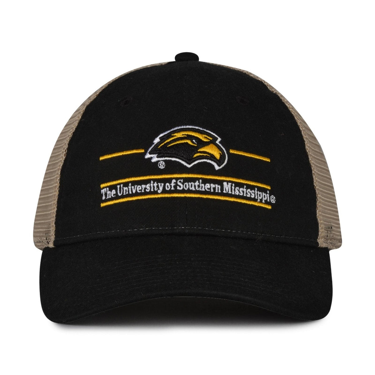 The Game Headwear Southern Mississippi Split Bar Trucker Hat