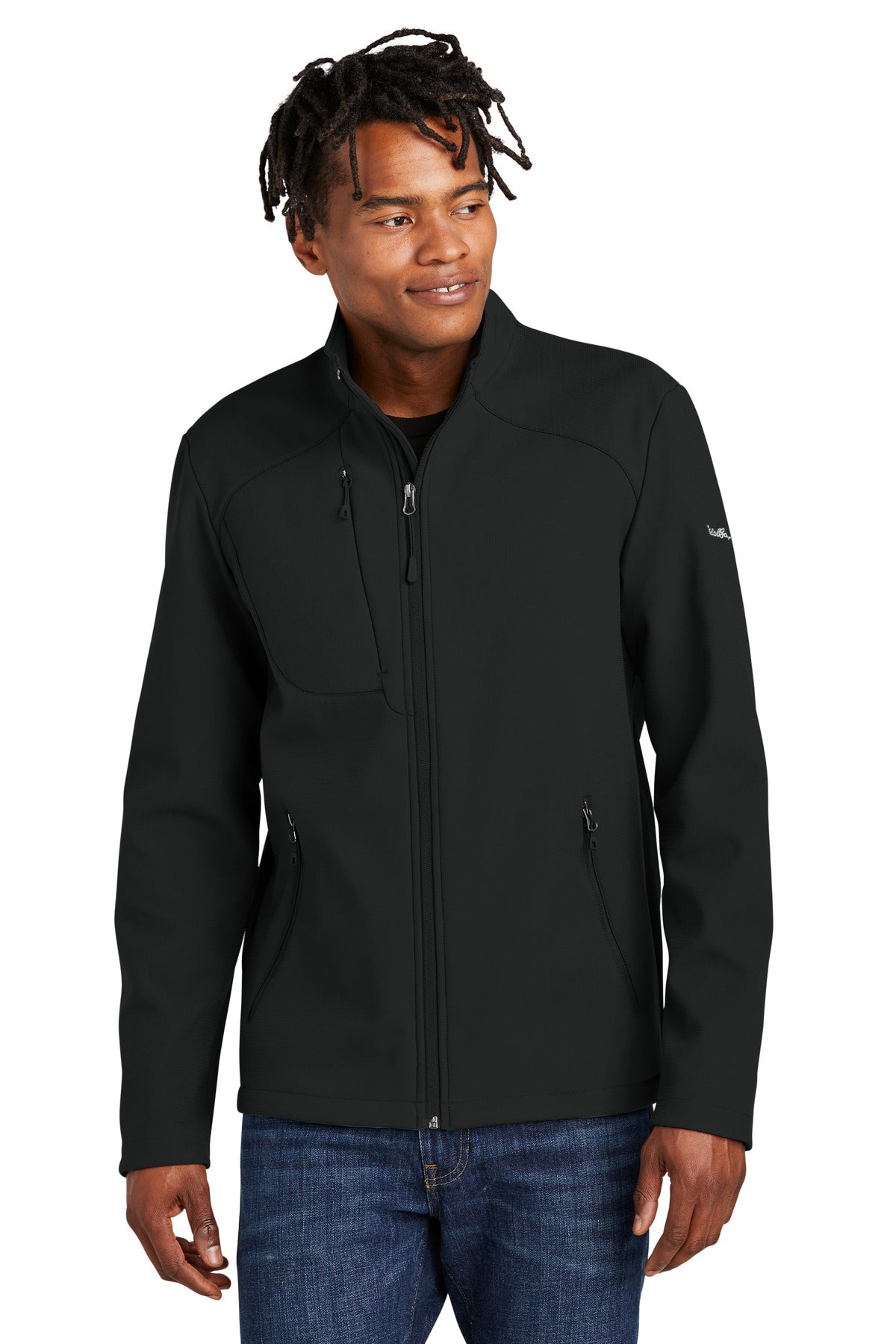 Eddie Bauer Men's Stretch Soft Shell Jacket. EB544 Corporate Apparel Jackets & Vests