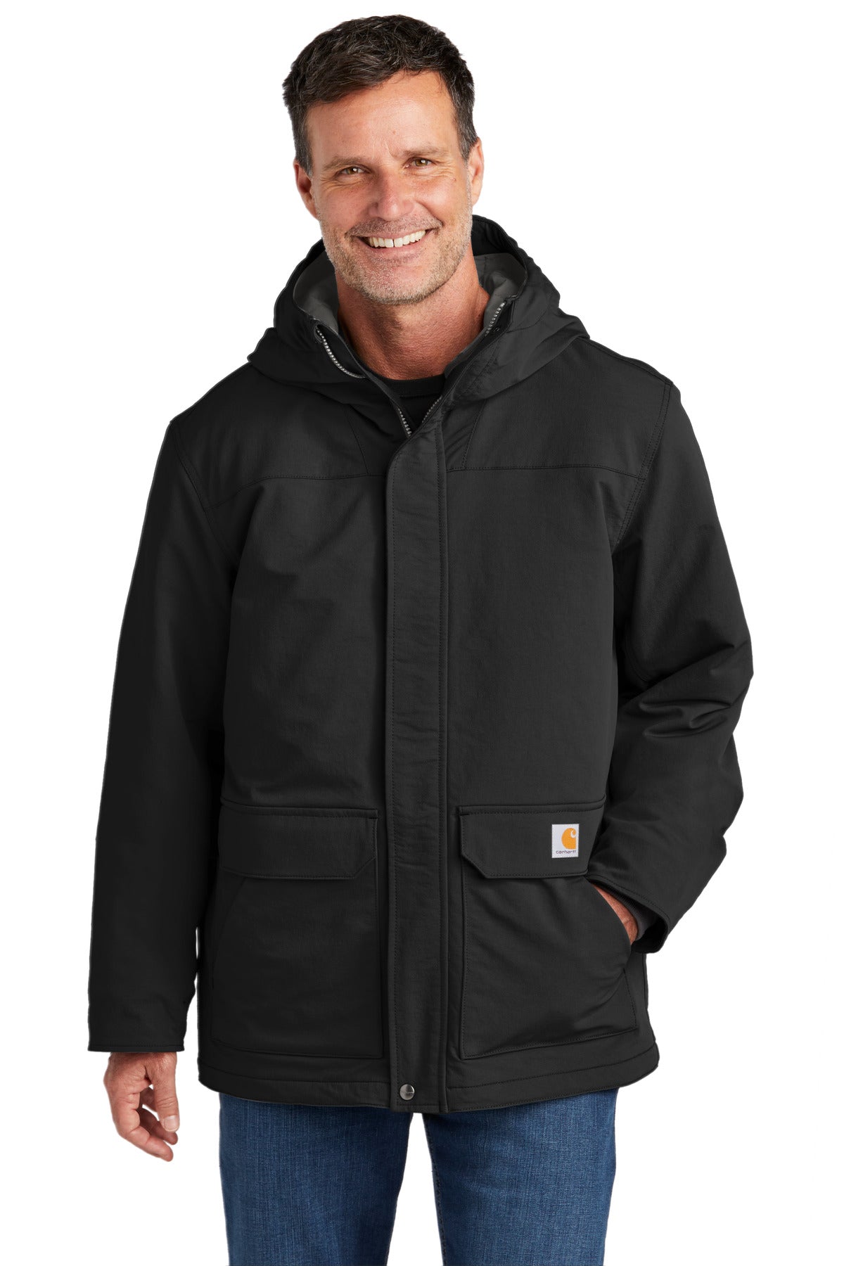 Carhartt Men's Super Dux Insulated Hooded Coat CT105533 Corporate Apparel Jackets & Vests