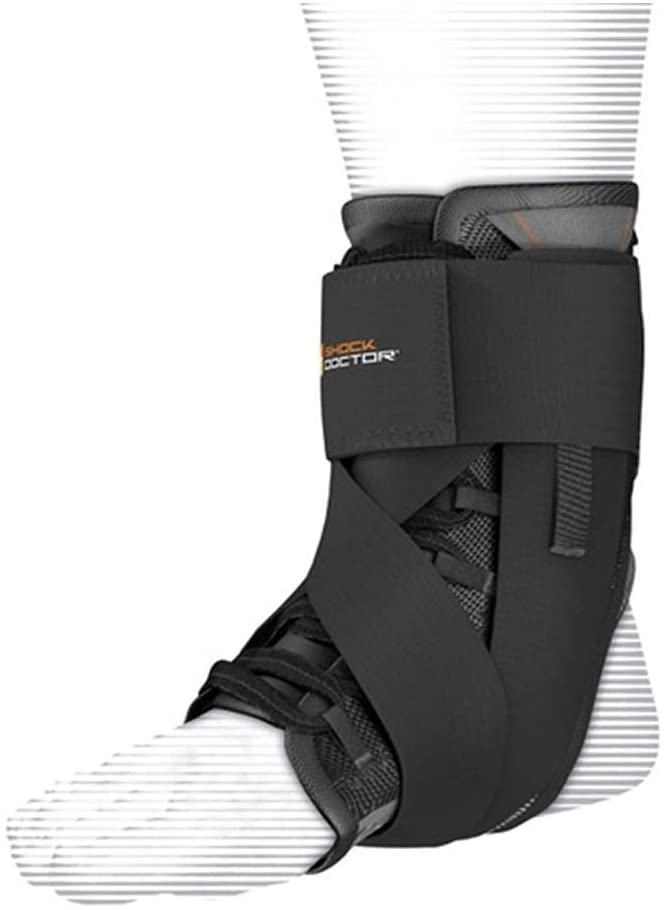 Shock Doctor Ultra Wrap Lace Ankle Support Unisex Accessories Health & Wellness