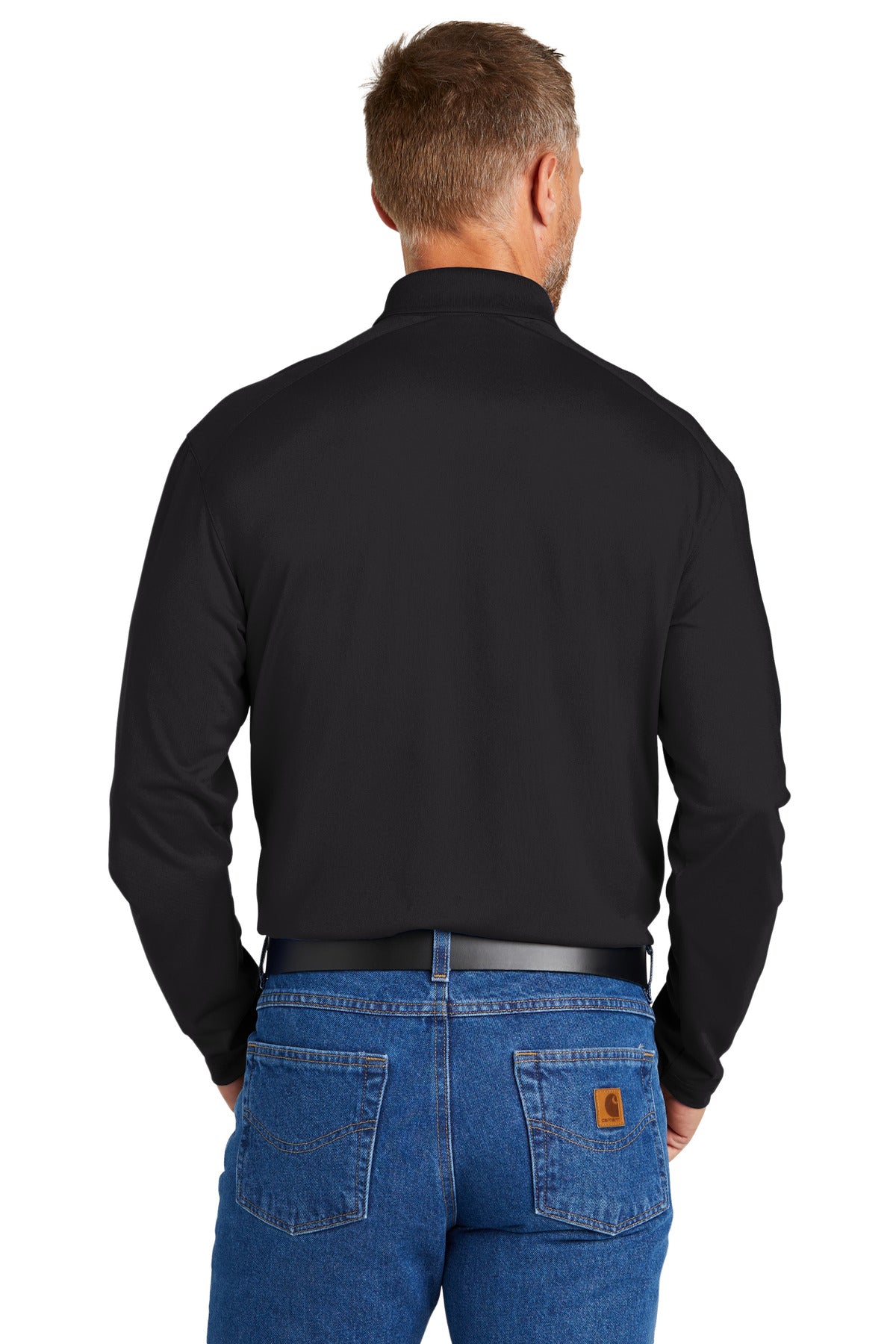 CornerStone Men's Select Lightweight Snag-Proof Long Sleeve Polo. CS418LS Mens Apparel Shirts & Tops