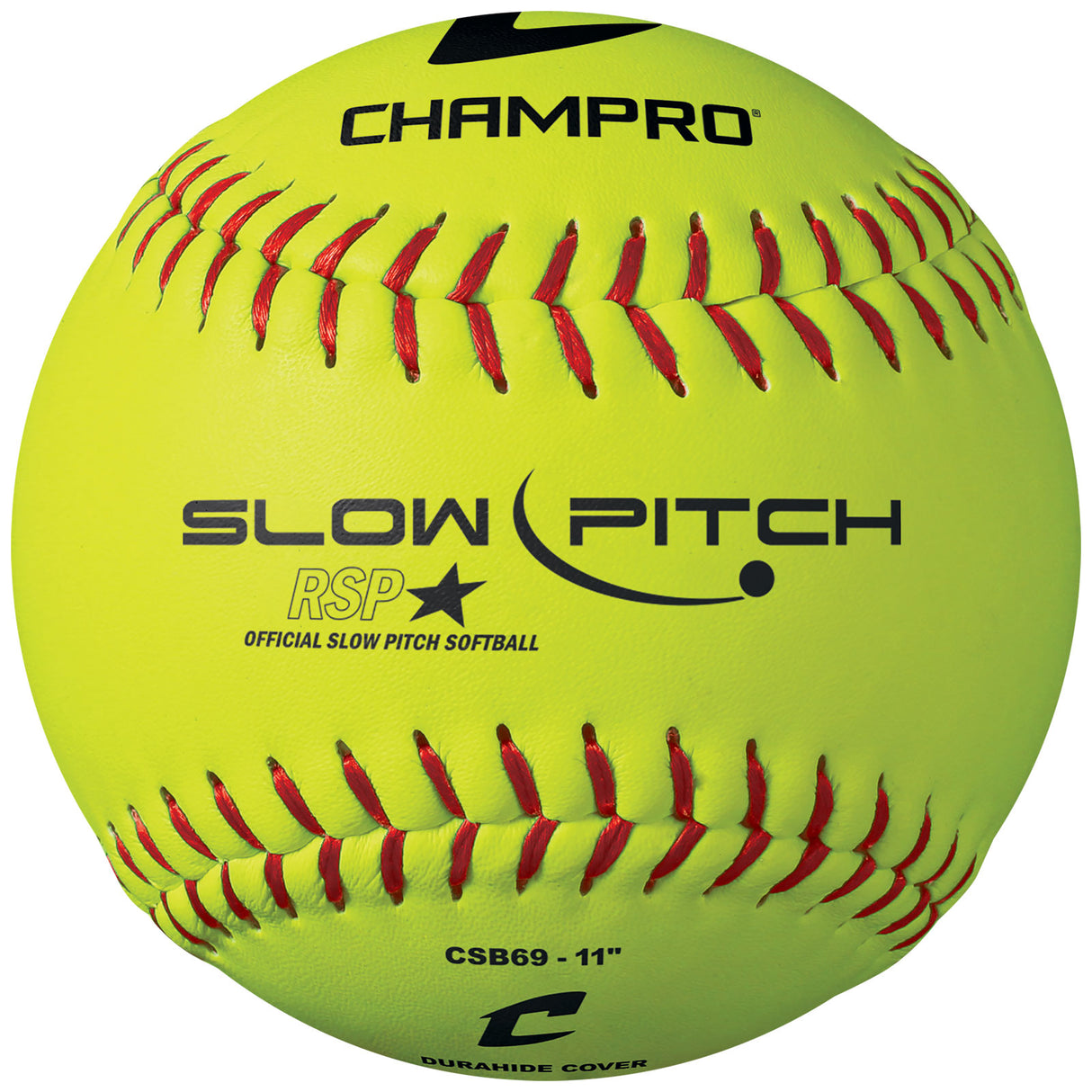 Champro One Dozen 11" Slow Pitch Practice Softballs