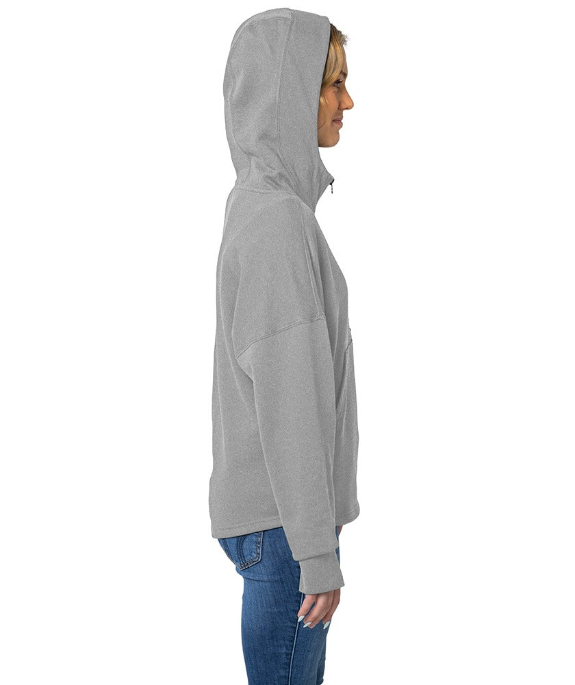 Charles River Women's Willow Scallop Hem Hoodie-1