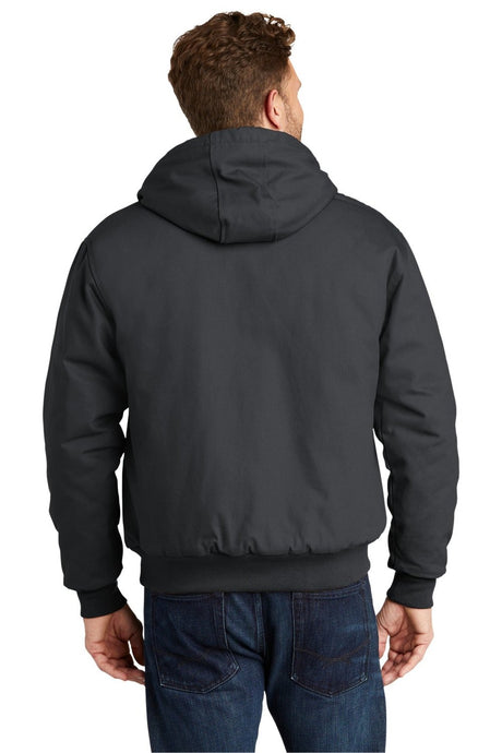 CornerStone Men's Duck Cloth Hooded Work Jacket Mens Apparel Workwear
