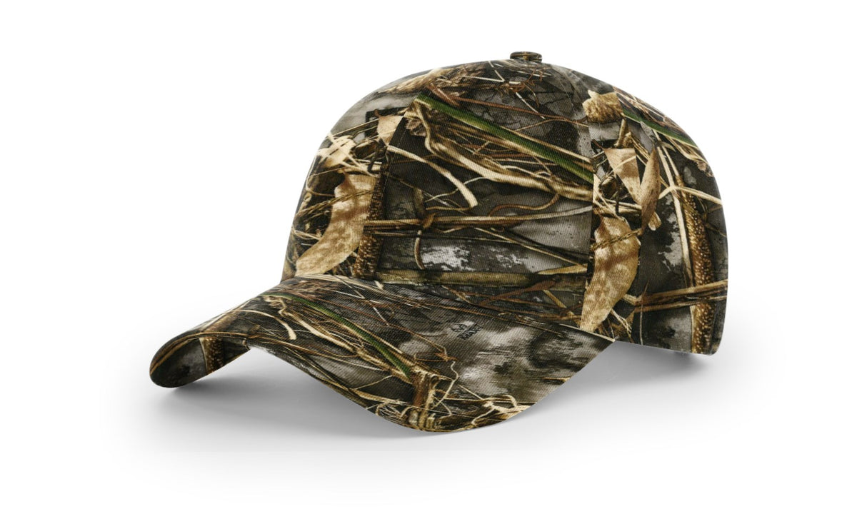 Richardson Casual Twill Camo Strapback Hat Unisex Accessories Hats & Caps