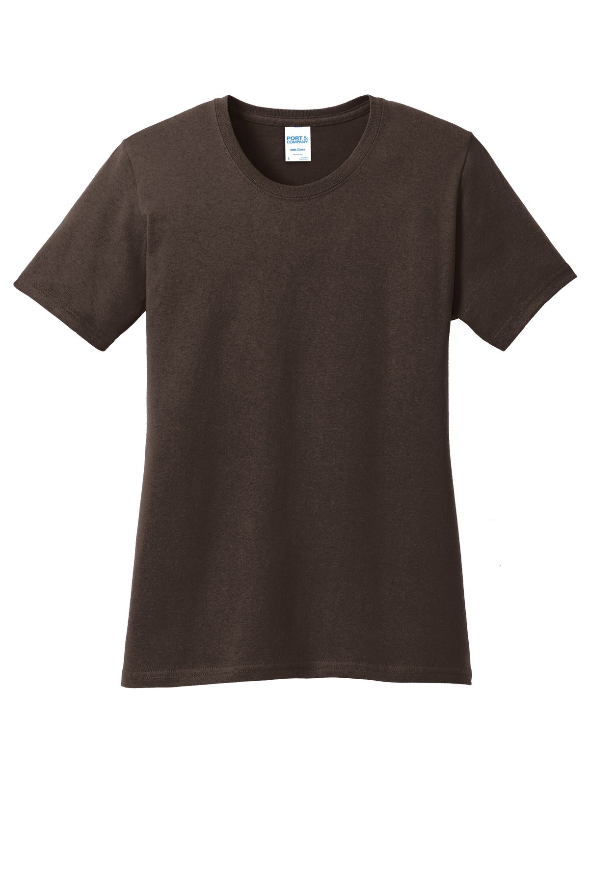 Port & Company Women's Core Cotton Tee 1 of 3 Womens Apparel Shirts & Tops