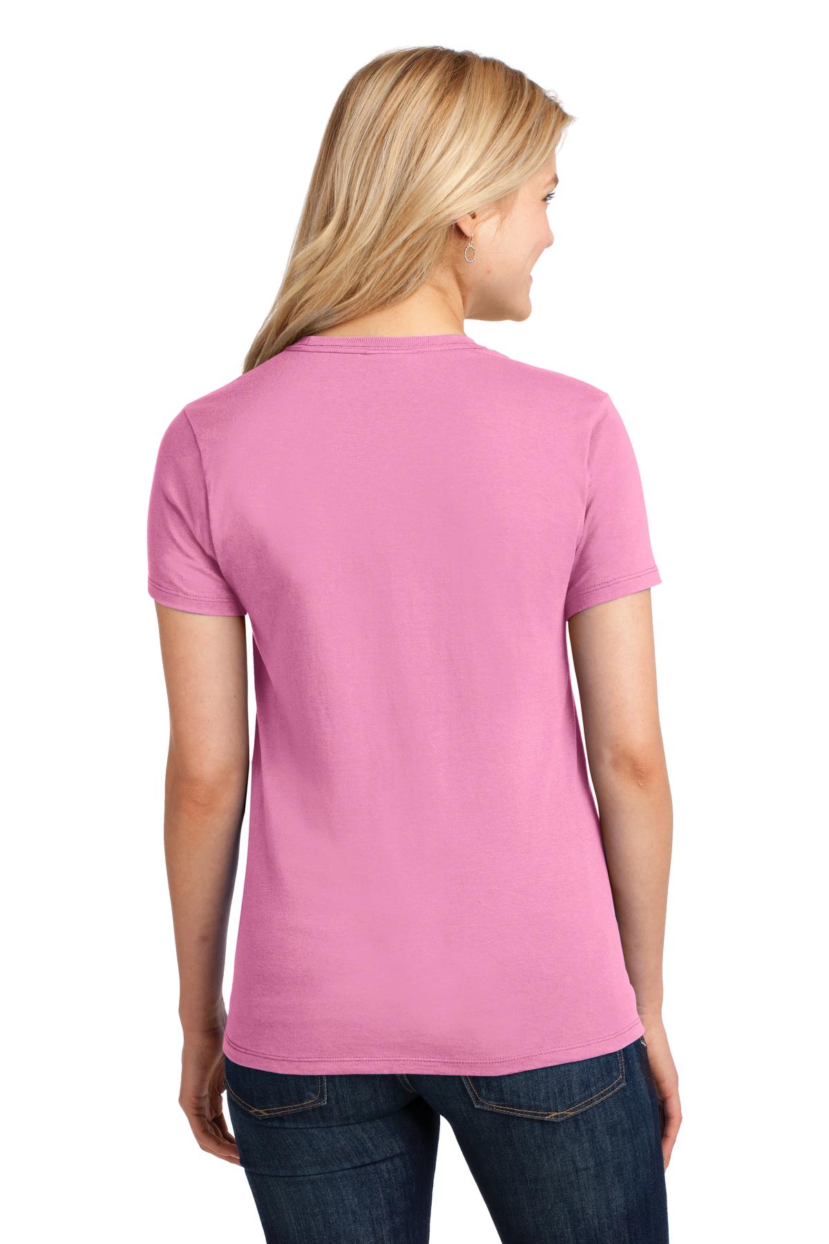 Port & Company Women's Core Cotton Tee 1 of 3 Womens Apparel Shirts & Tops