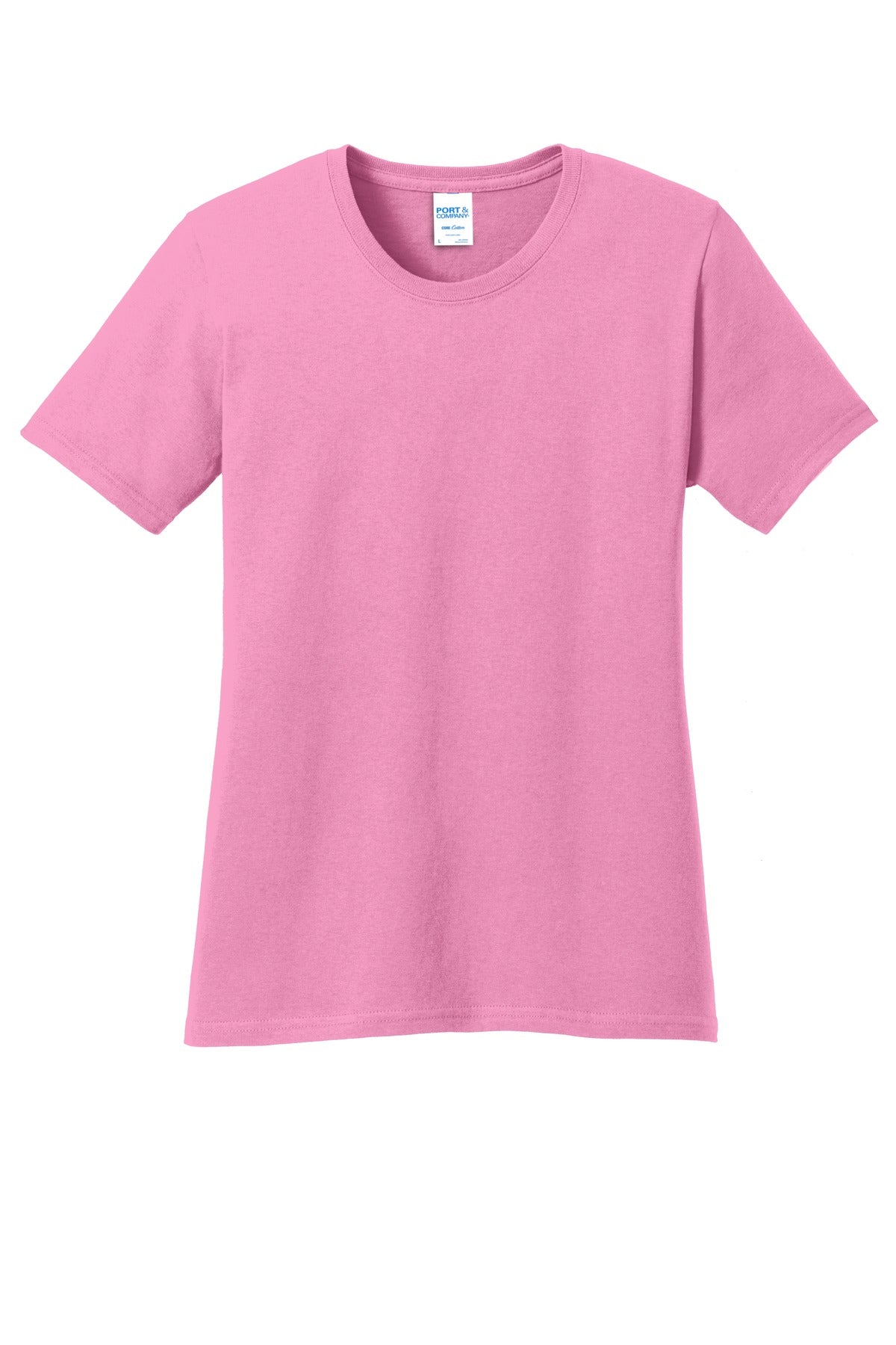 Port & Company Women's Core Cotton Tee 1 of 3 Womens Apparel Shirts & Tops