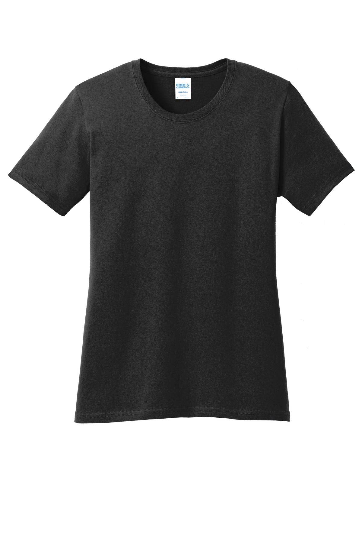 Port & Company Women's Core Cotton Tee 1 of 3 Womens Apparel Shirts & Tops