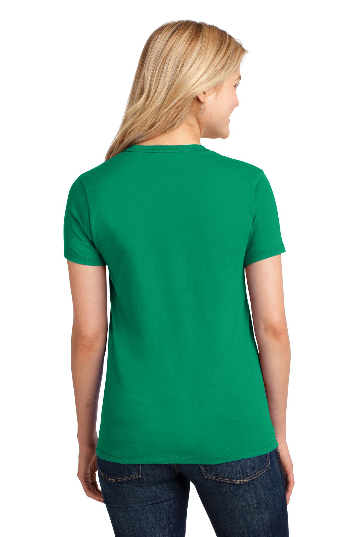 Port & Company Women's Core Cotton Tee 1 of 3 Womens Apparel Shirts & Tops