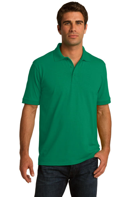 Port & Company Men's Core Blend Jersey Knit Polo 2 of 3 Mens Apparel Shirts & Tops
