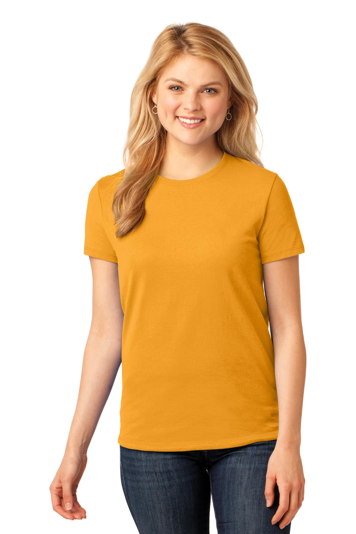 Port & Company Women's Core Cotton Tee 1 of 3 Womens Apparel Shirts & Tops