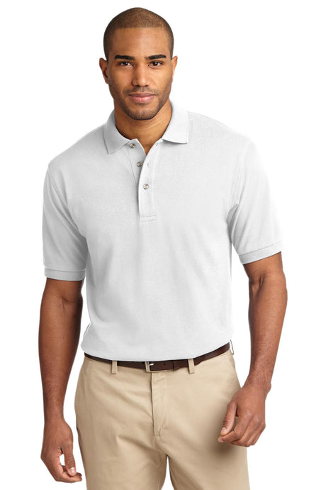Port Authority Heavyweight Cotton Pique Polo. K420 Mens Apparel Shirts & Tops
