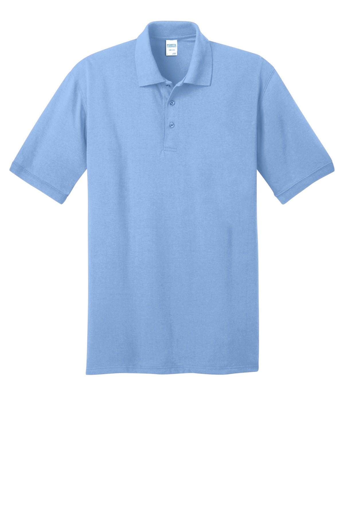 Port & Company Men's Core Blend Jersey Knit Polo 2 of 3 Mens Apparel Shirts & Tops