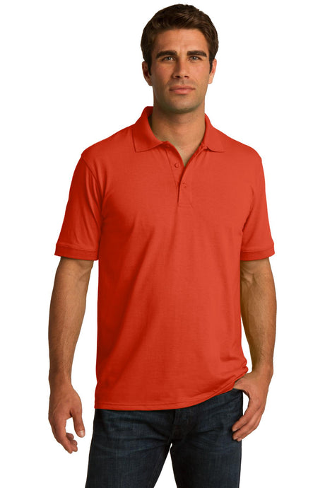 Port & Company Men's Core Blend Jersey Knit Polo 3 of 3 Mens Apparel Shirts & Tops