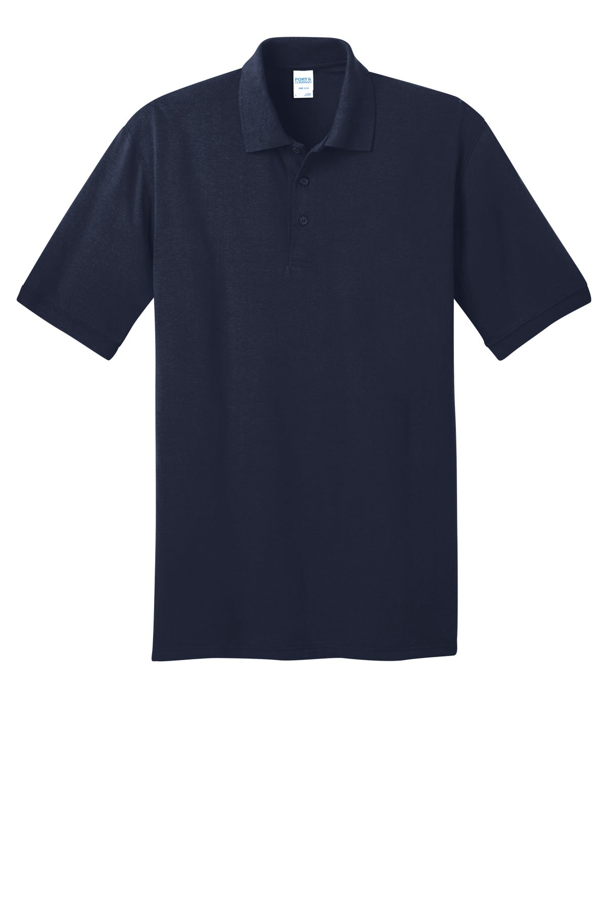 Port & Company Men's Core Blend Jersey Knit Polo 2 of 3 Mens Apparel Shirts & Tops