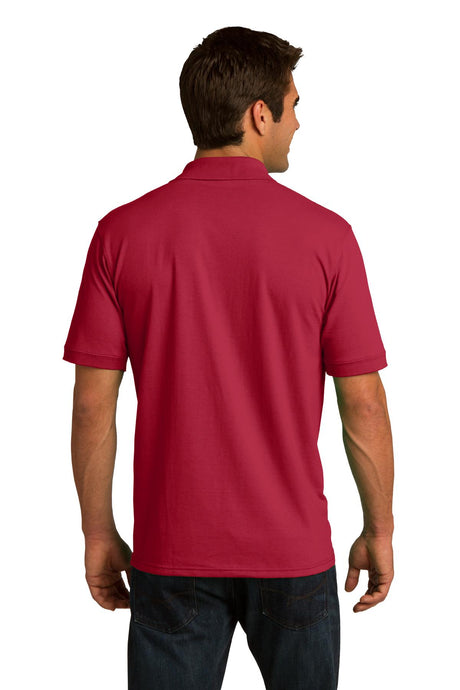 Port & Company Men's Core Blend Jersey Knit Polo 2 of 3 Mens Apparel Shirts & Tops