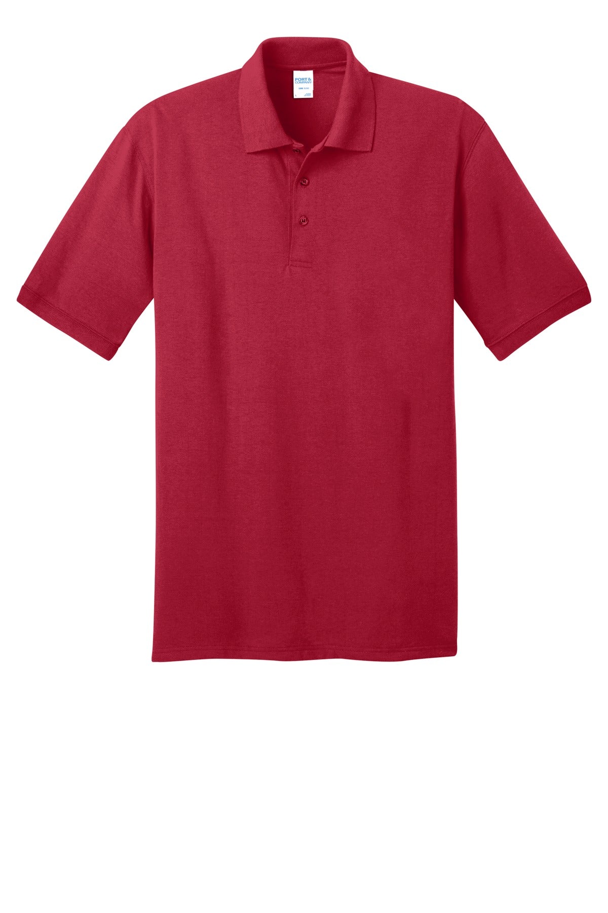 Port & Company Men's Core Blend Jersey Knit Polo 2 of 3 Mens Apparel Shirts & Tops