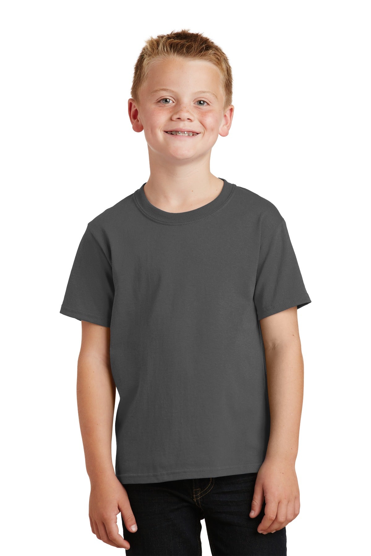 Port & Company Youth Core Cotton Tee 2 of 2 Youth Apparel Shirts & Tops