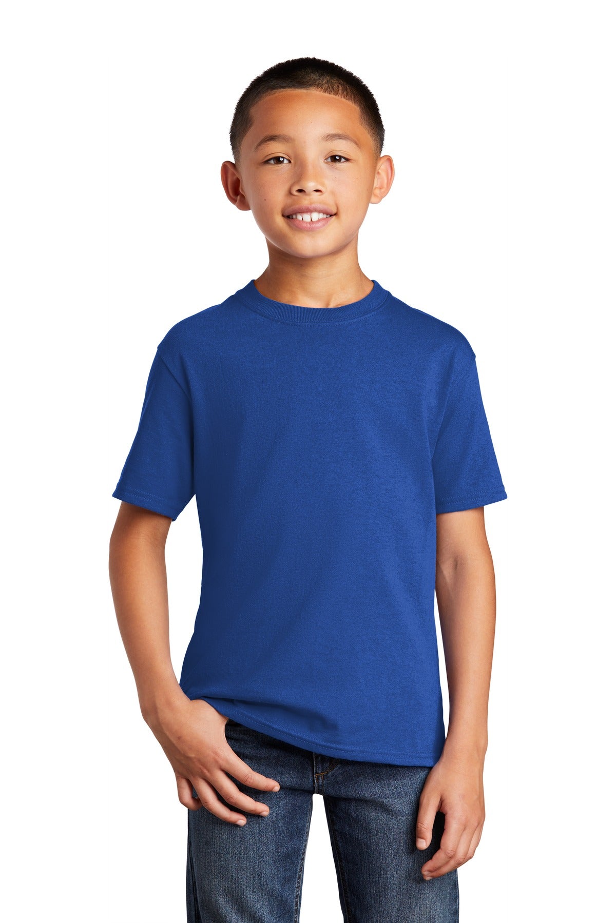 Port & Company Youth Core Cotton Tee 2 of 2 Youth Apparel Shirts & Tops