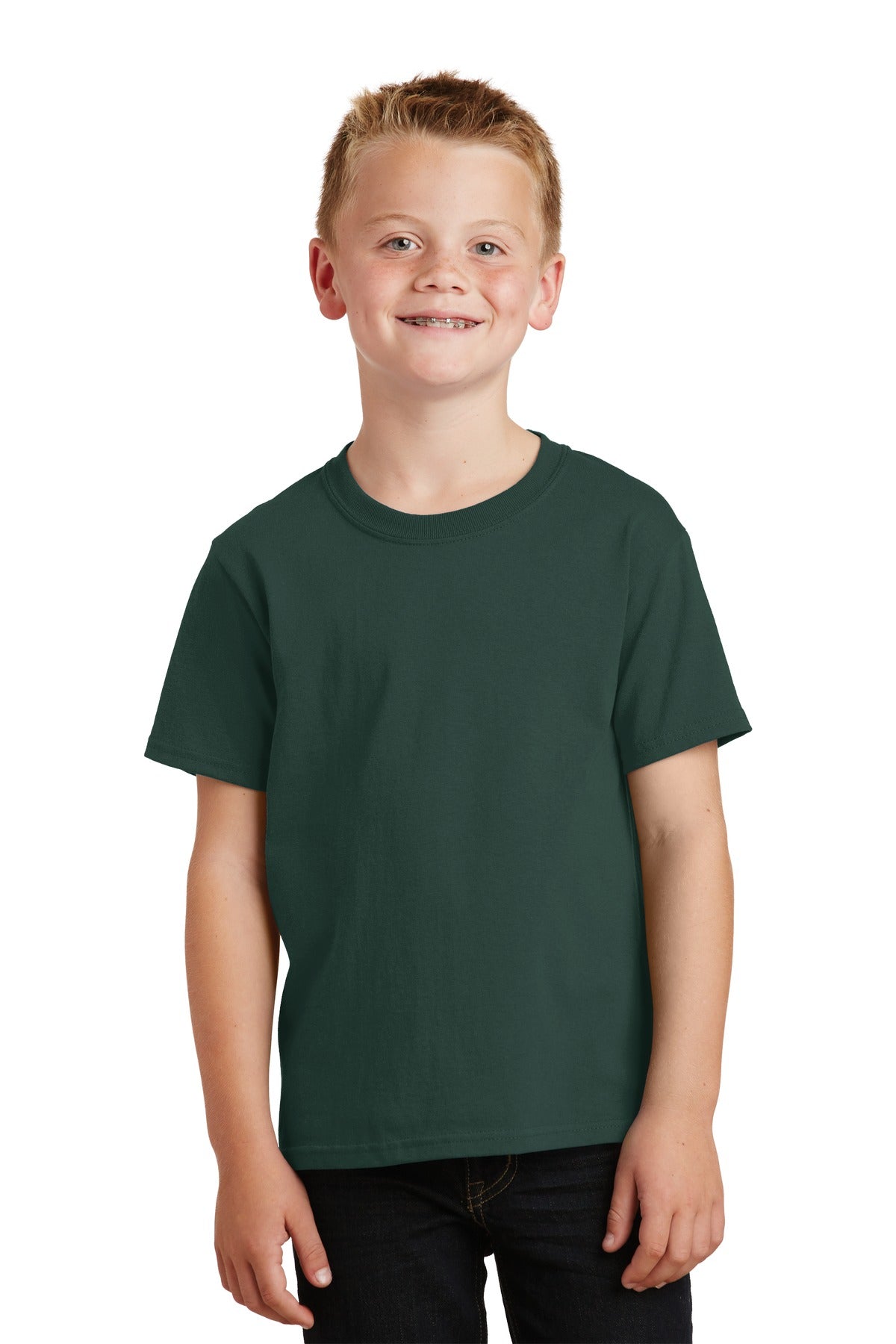 Port & Company Youth Core Cotton Tee 2 of 2 Youth Apparel Shirts & Tops
