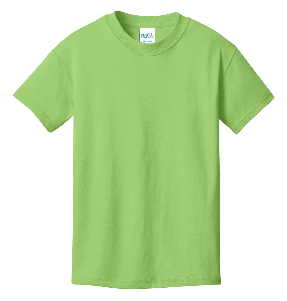 Port & Company Youth Core Cotton Tee 2 of 2 Youth Apparel Shirts & Tops