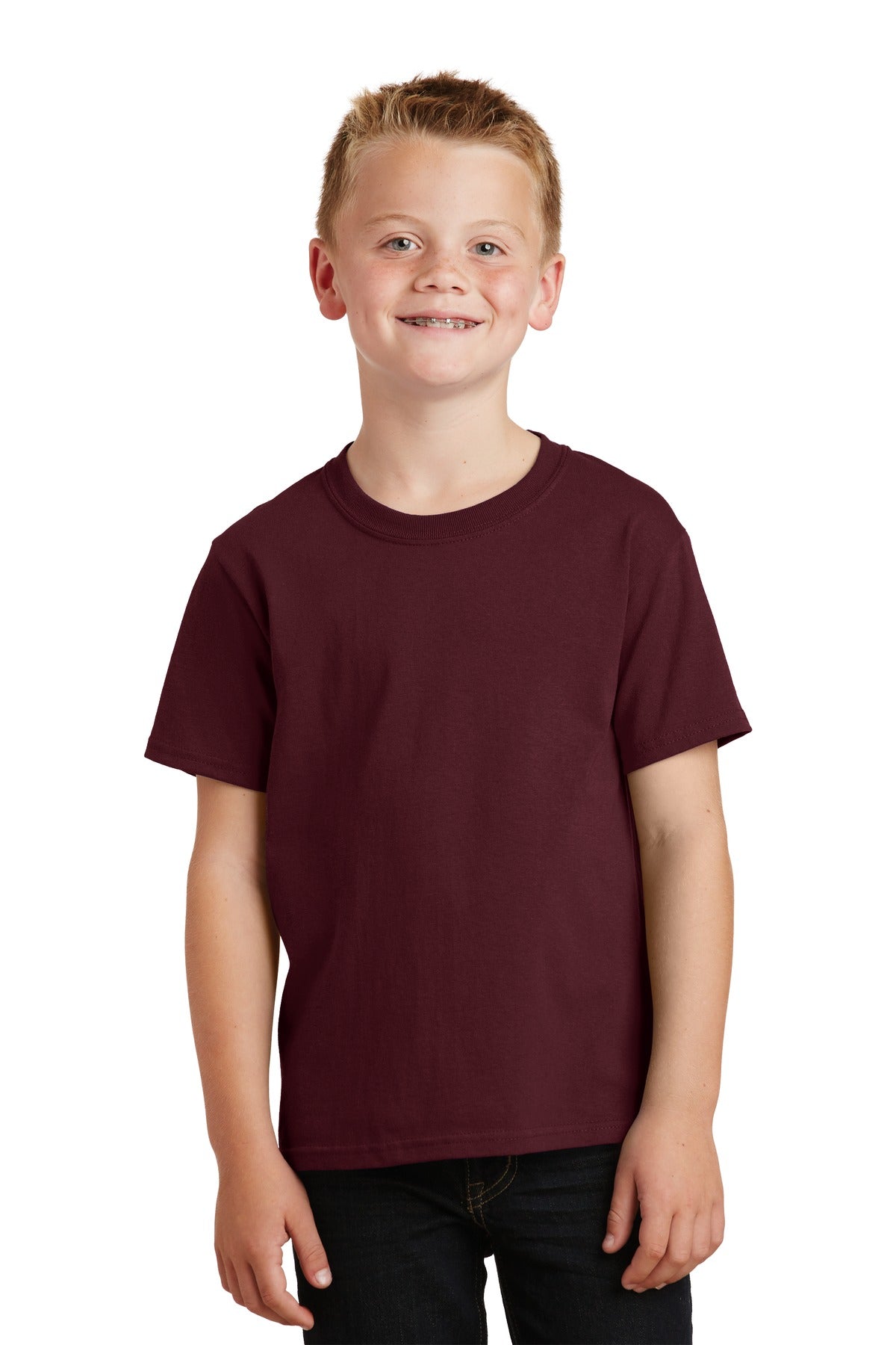 Port & Company Youth Core Cotton Tee 2 of 2 Youth Apparel Shirts & Tops