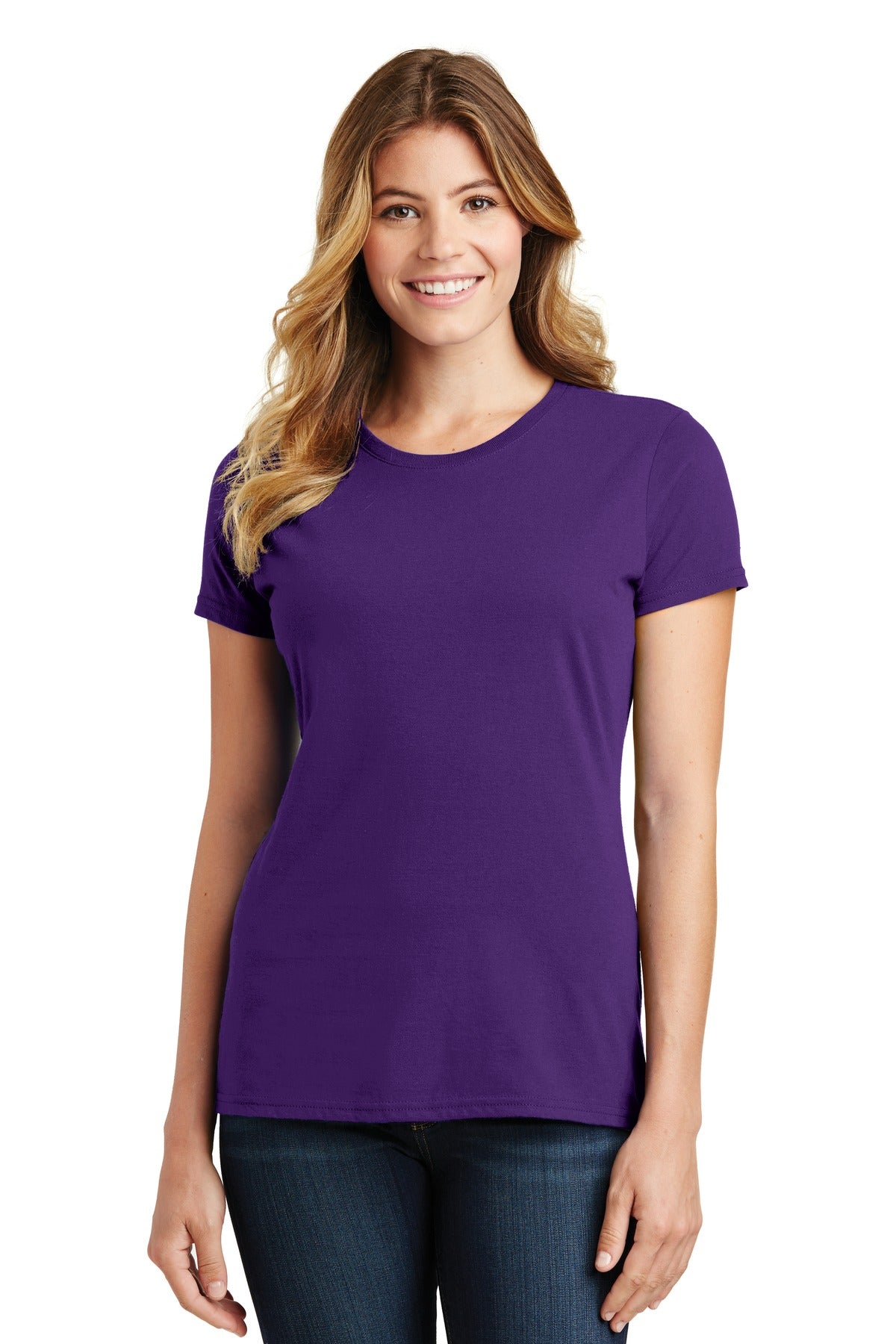 Port & Company Women's Fan Favorite Tee LPC450 2 of 2 Womens Apparel Shirts & Tops