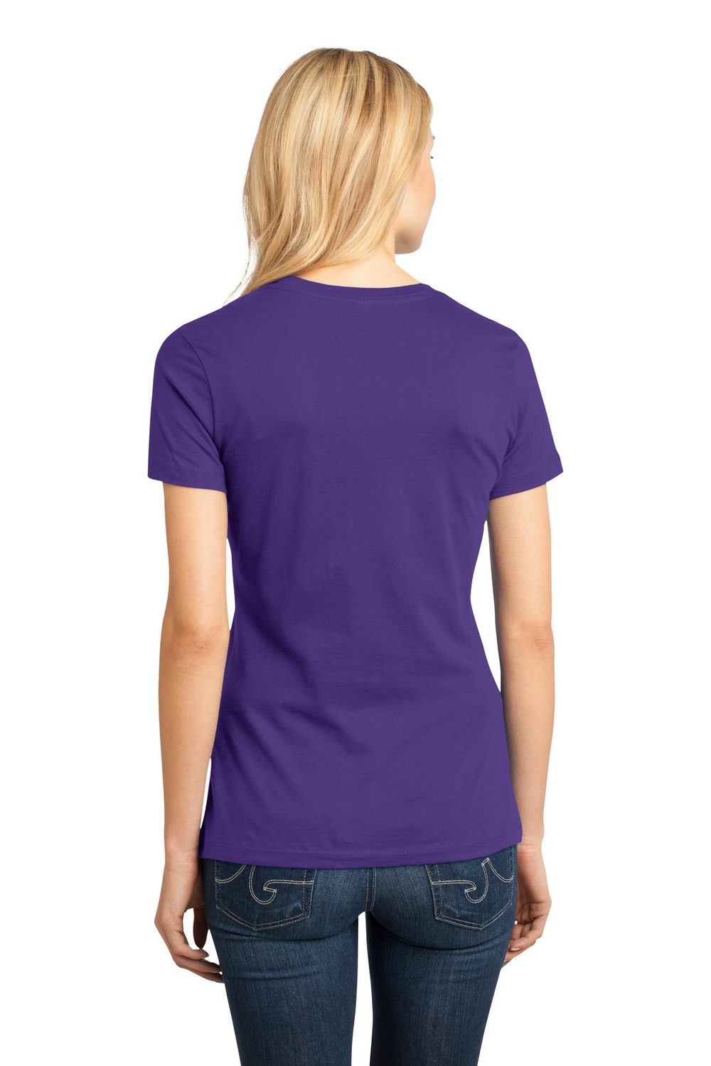 District Women's Perfect Weight Tee. DM104L Womens Apparel Shirts & Tops