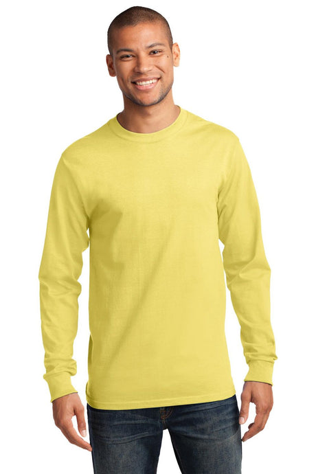 Port & Company Men's Long Sleeve Essential Tee Mens Apparel Shirts & Tops