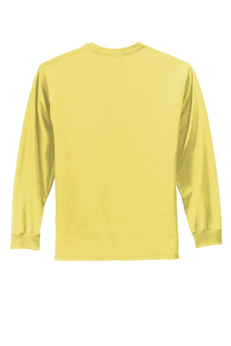 Port & Company Men's Long Sleeve Essential Tee. PC61LS Mens Apparel Shirts & Tops