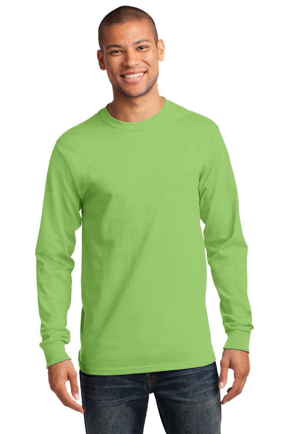 Port & Company Men's Long Sleeve Essential Tee Mens Apparel Shirts & Tops