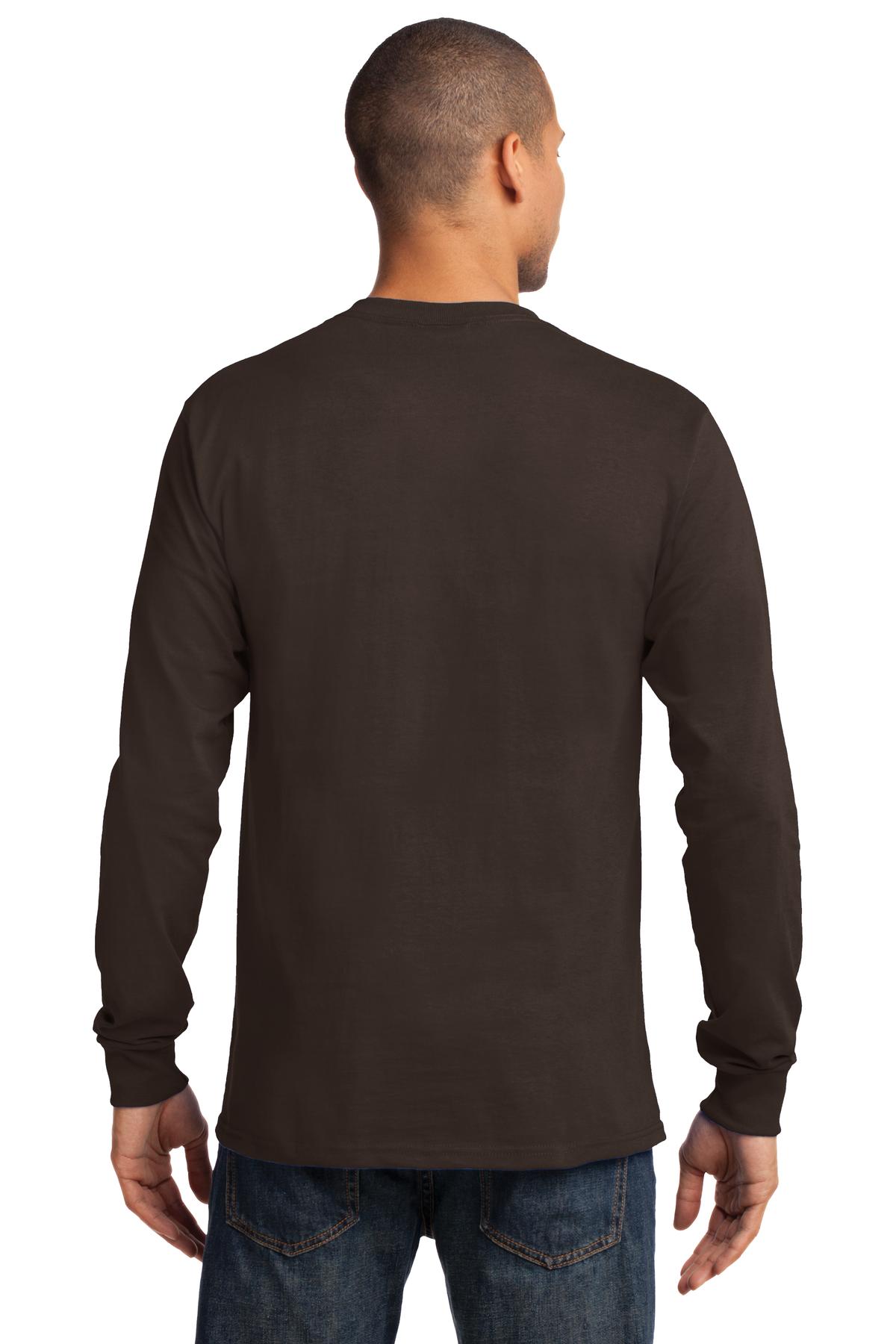Port & Company Men's Long Sleeve Essential Tee Mens Apparel Shirts & Tops