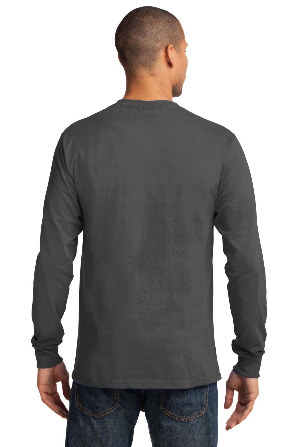 Port & Company Men's Long Sleeve Essential Tee Mens Apparel Shirts & Tops