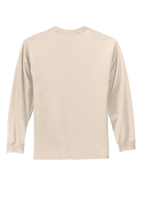 Port & Company Men's Long Sleeve Essential Tee. PC61LS Mens Apparel Shirts & Tops