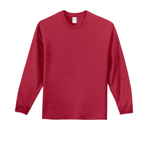 Port & Company Men's Long Sleeve Essential Tee. PC61LS Mens Apparel Shirts & Tops