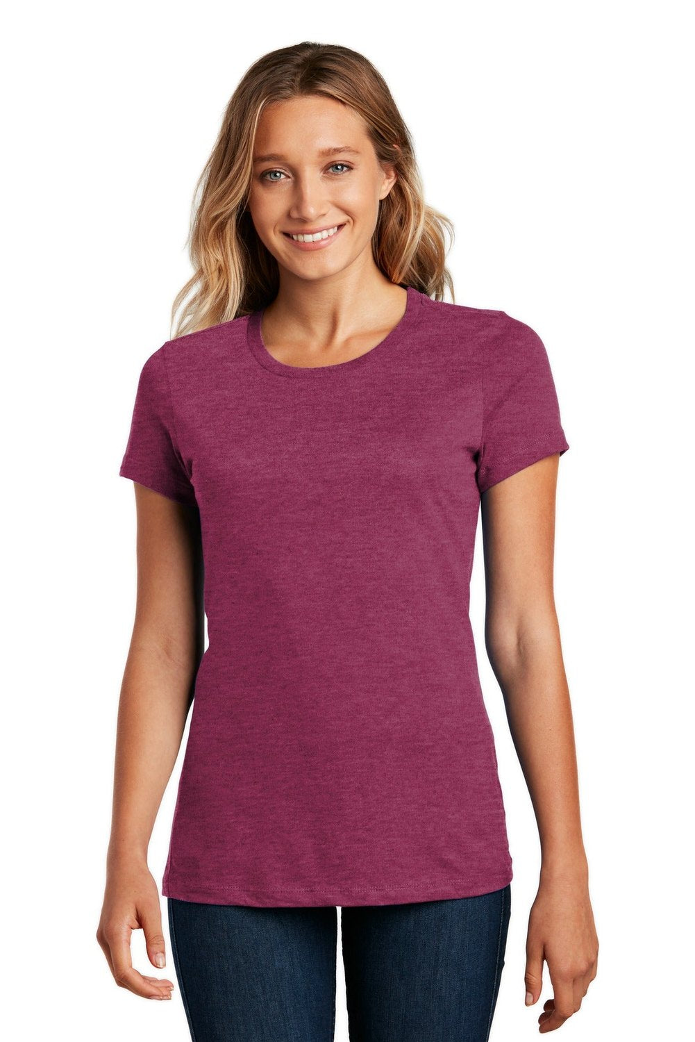 District Women's Perfect Weight Tee. DM104L Womens Apparel Shirts & Tops