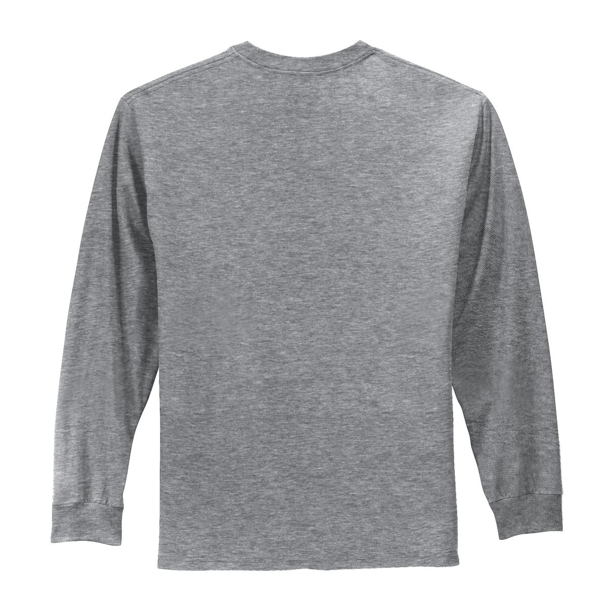 Port & Company Men's Long Sleeve Essential Tee. PC61LS Mens Apparel Shirts & Tops