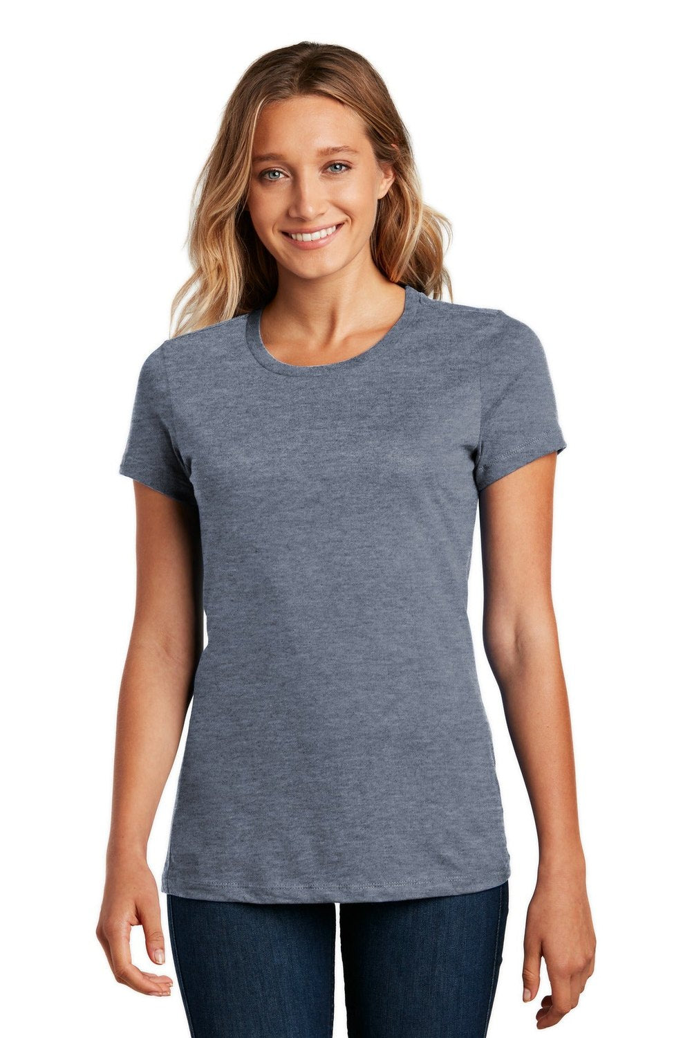 District Women's Perfect Weight Tee. DM104L Womens Apparel Shirts & Tops