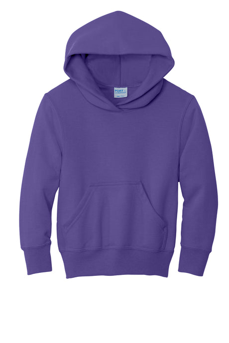 Port & Company Youth Core Fleece Pullover Hooded Sweatshirt Youth Apparel Hoodies & Sweatshirts