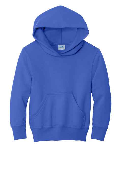 Port & Company Youth Core Fleece Pullover Hooded Sweatshirt Youth Apparel Hoodies & Sweatshirts
