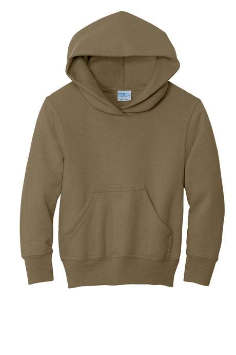 Port & Company Youth Core Fleece Pullover Hooded Sweatshirt Youth Apparel Hoodies & Sweatshirts